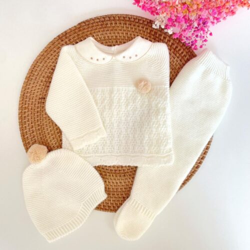 PRIMERA PUESTA POMPONES CAMEL