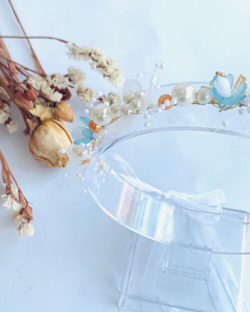 Diadema Elegante de Flores - Image 2
