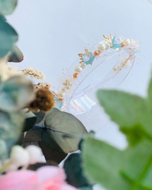 Diadema Elegante de Flores - Image 3