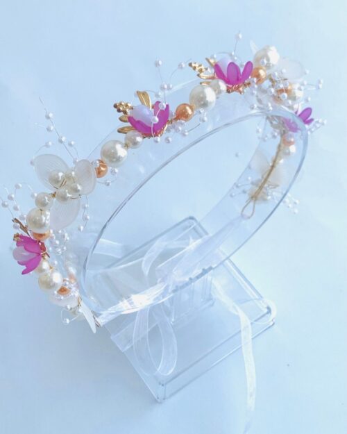 Diadema Elegante de Flores - Image 3