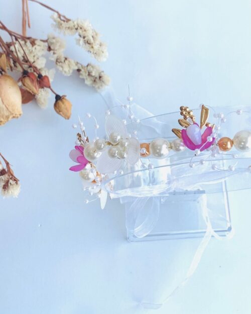 Diadema Elegante de Flores - Image 2