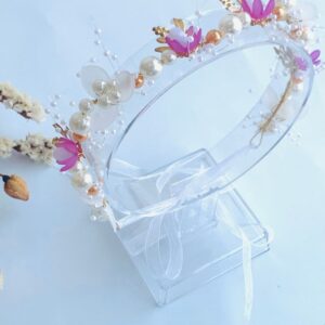 Diadema Elegante de Flores